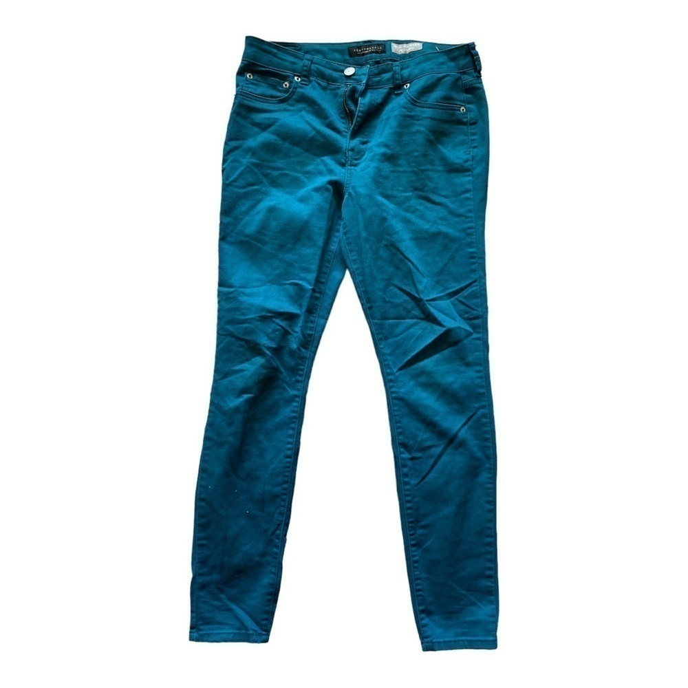 Womens Aeropostale High Waisted teal Jegging Size 6 Regular